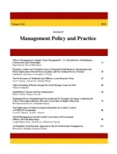 Journal of Management Policy and Practice thumbnail
